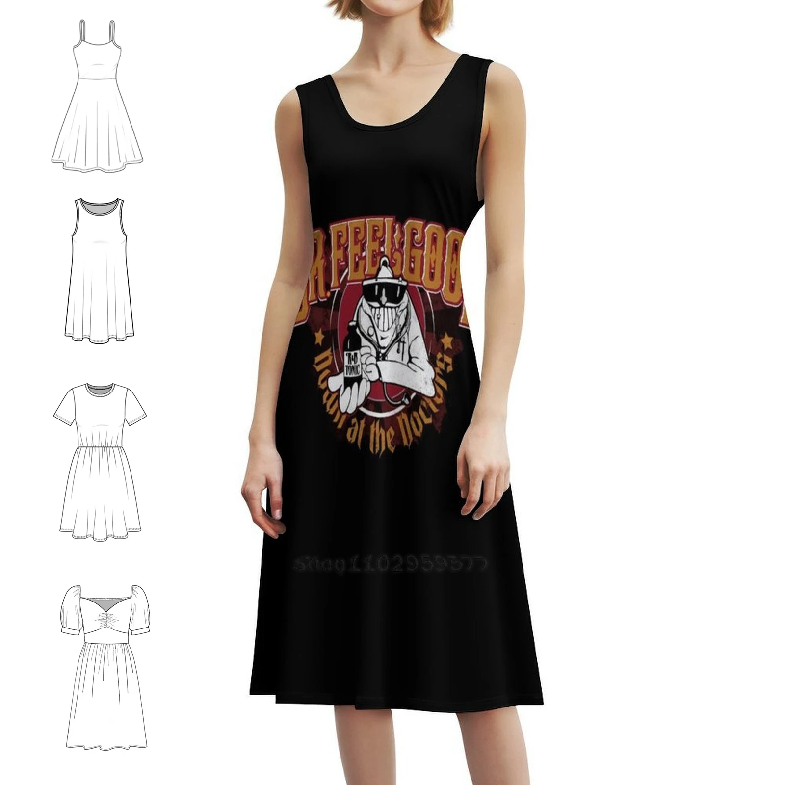 Dr. Feelgood Sexy Vacation Dress For Women Beach Party Birthday Mini Dress Dr Feelgood Pub Band Music N Roll Women's Clothing
Dr. Feelgood Sexy Vacation Dress For Women Beach Party Birthday Mini Dress Dr Feelgood Pub Band Music N Roll Women's Clothing
