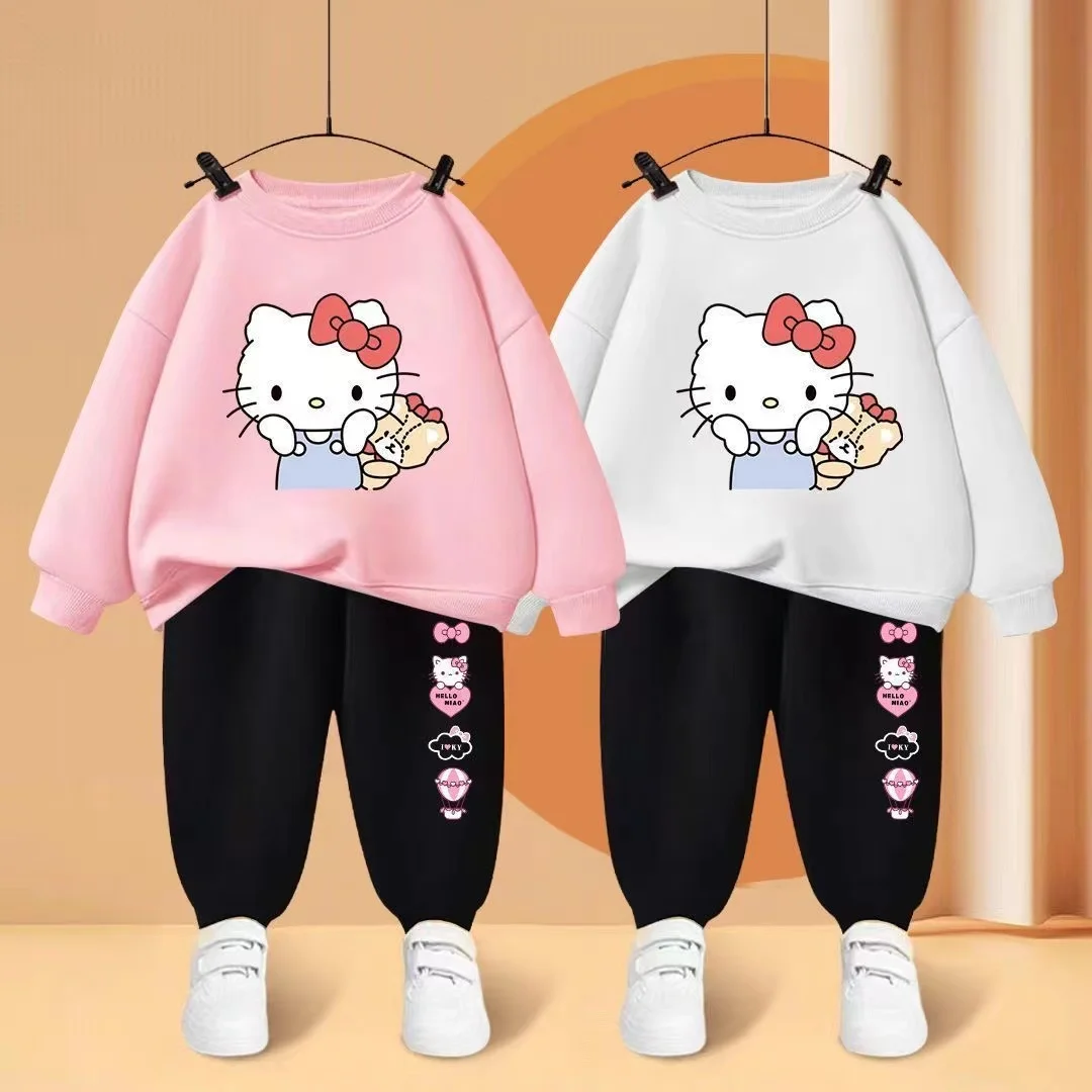Autumn Kid Boy Long Sleeve Clothes Set Children Girls Cartoon Cat Printed Sweatshirts Pullover Top And Pants Bottom 2pcs Suit
Autumn Kid Boy Long Sleeve Clothes Set Children Girls Cartoon Cat Printed Sweatshirts Pullover Top And Pants Bottom 2pcs Suit