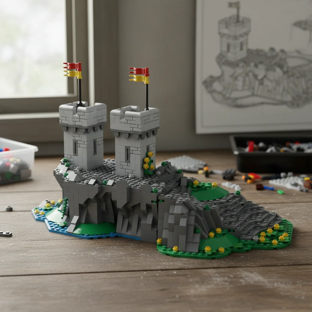 MOC Medieval Fortress Building Blocks Twin Towers Castle Model Bricks DIY Adult Home Decor Desk Ornament Collectible Gift
MOC Medieval Fortress Building Blocks Twin Towers Castle Model Bricks DIY Adult Home Decor Desk Ornament Collectible Gift