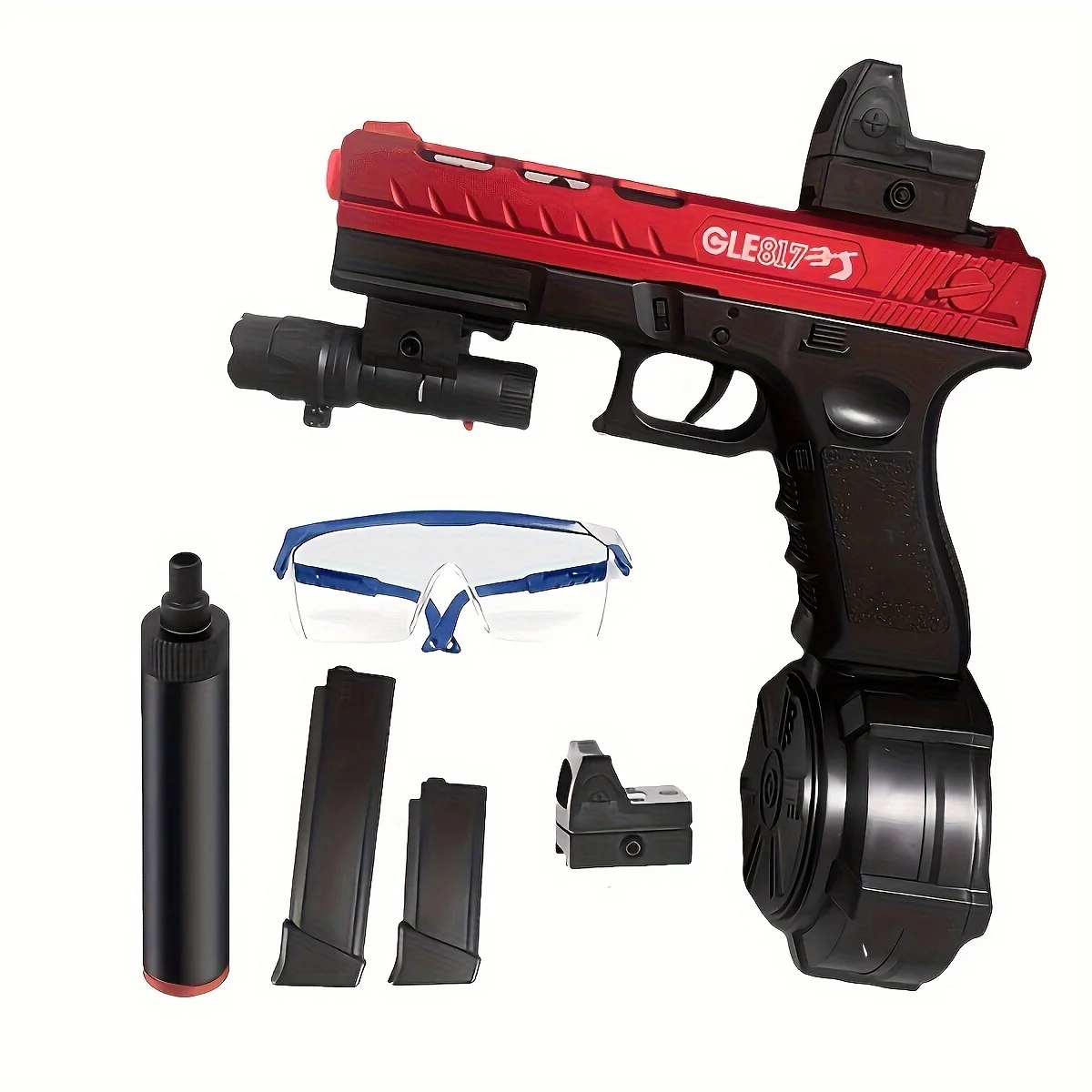 Blaster Gun,Electric Ball Blaster Pistol, High Orbeez Gun Performance Cool Toy Gun, Rechargeable Splatter Ball Toys for Outdoor
Blaster Gun,Electric Ball Blaster Pistol, High Orbeez Gun Performance Cool Toy Gun, Rechargeable Splatter Ball Toys for Outdoor