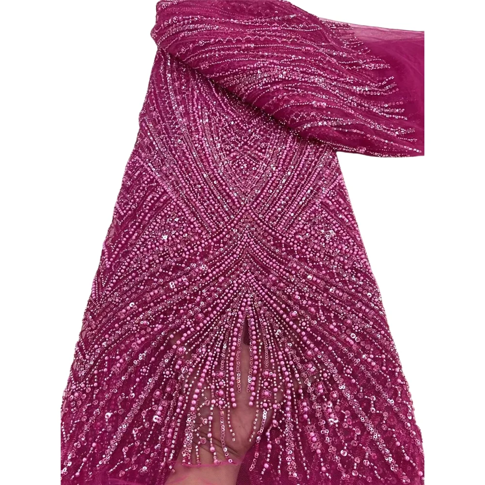 Luxury African Heavy Beaded Lace Tulle Fabric French SYJ-1406927 Embroidered Applique Fabric For Sewing Material
Luxury African Heavy Beaded Lace Tulle Fabric French SYJ-1406927 Embroidered Applique Fabric For Sewing Material