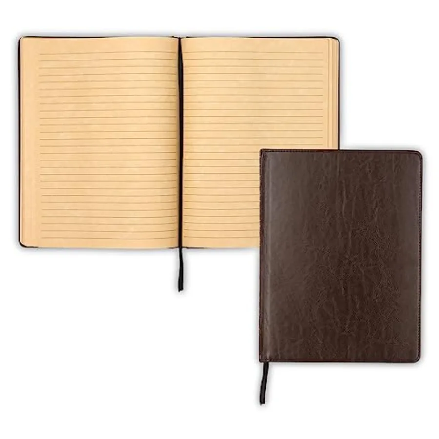 Vtage Hardcover Notebook, 200 Led Notebook Pages, Brown
Vtage Hardcover Notebook, 200 Led Notebook Pages, Brown
