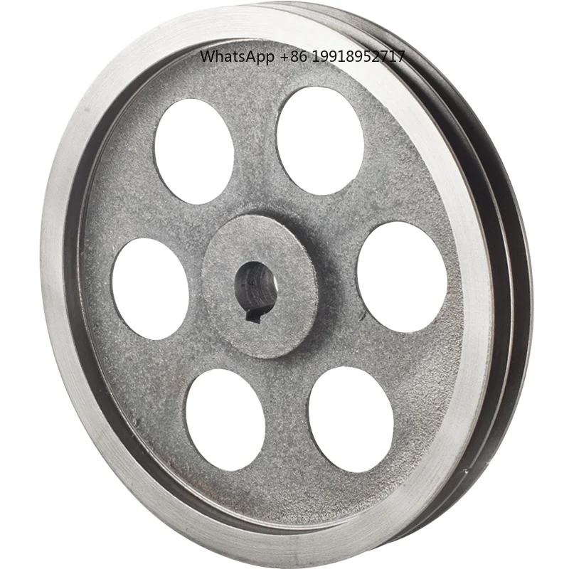 A2-350 Triangular belt wheel Type A double groove outside diameter 350mm cast iron motor belt disk motor accessories customized
A2-350 Triangular belt wheel Type A double groove outside diameter 350mm cast iron motor belt disk motor accessories customized