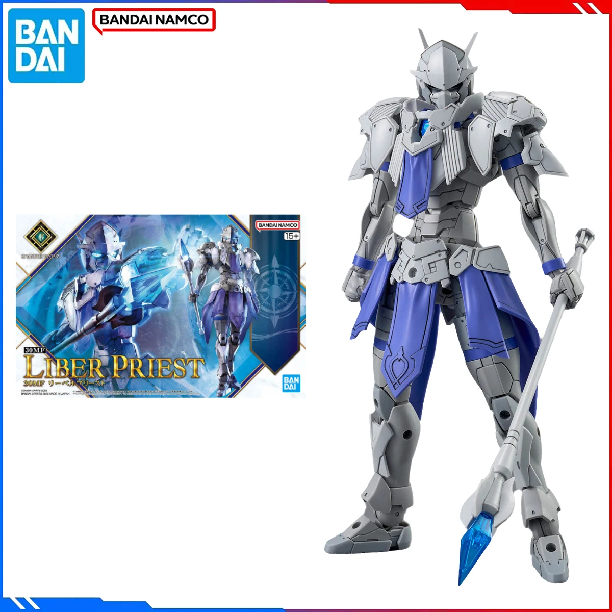 Подлинная Bandai, оригинальная игровая фигурка Liberl Kingdom, наборы моделей 30 MINUTES FANTASY Liber Priest, экшн-модель, игрушки, подарок для детей
Подлинная Bandai, оригинальная игровая фигурка Liberl Kingdom, наборы моделей 30 MINUTES FANTASY Liber Priest, экшн-модель, игрушки, подарок для детей