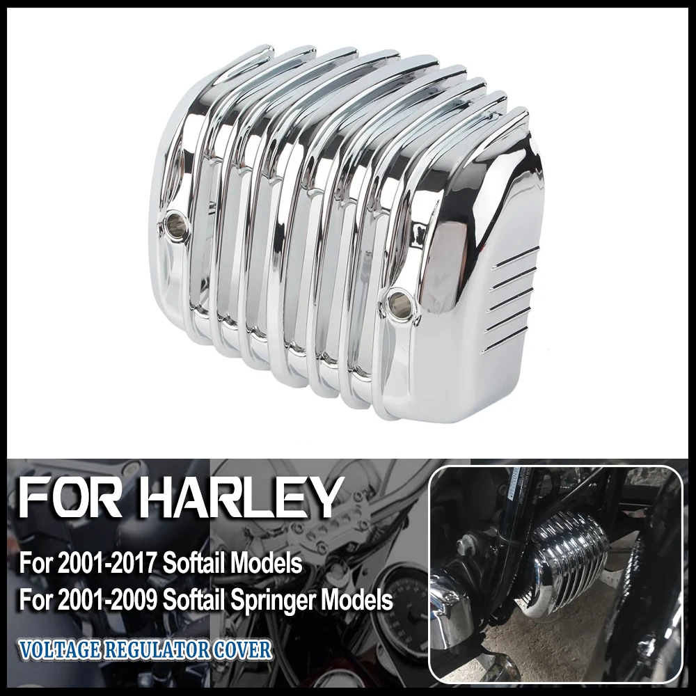 Chrome ABS Voltage Regulator Cover For Harley Heritage Softail Cross Bones FatBoy Breakout Classic FLSTC 2001-2017
Chrome ABS Voltage Regulator Cover For Harley Heritage Softail Cross Bones FatBoy Breakout Classic FLSTC 2001-2017