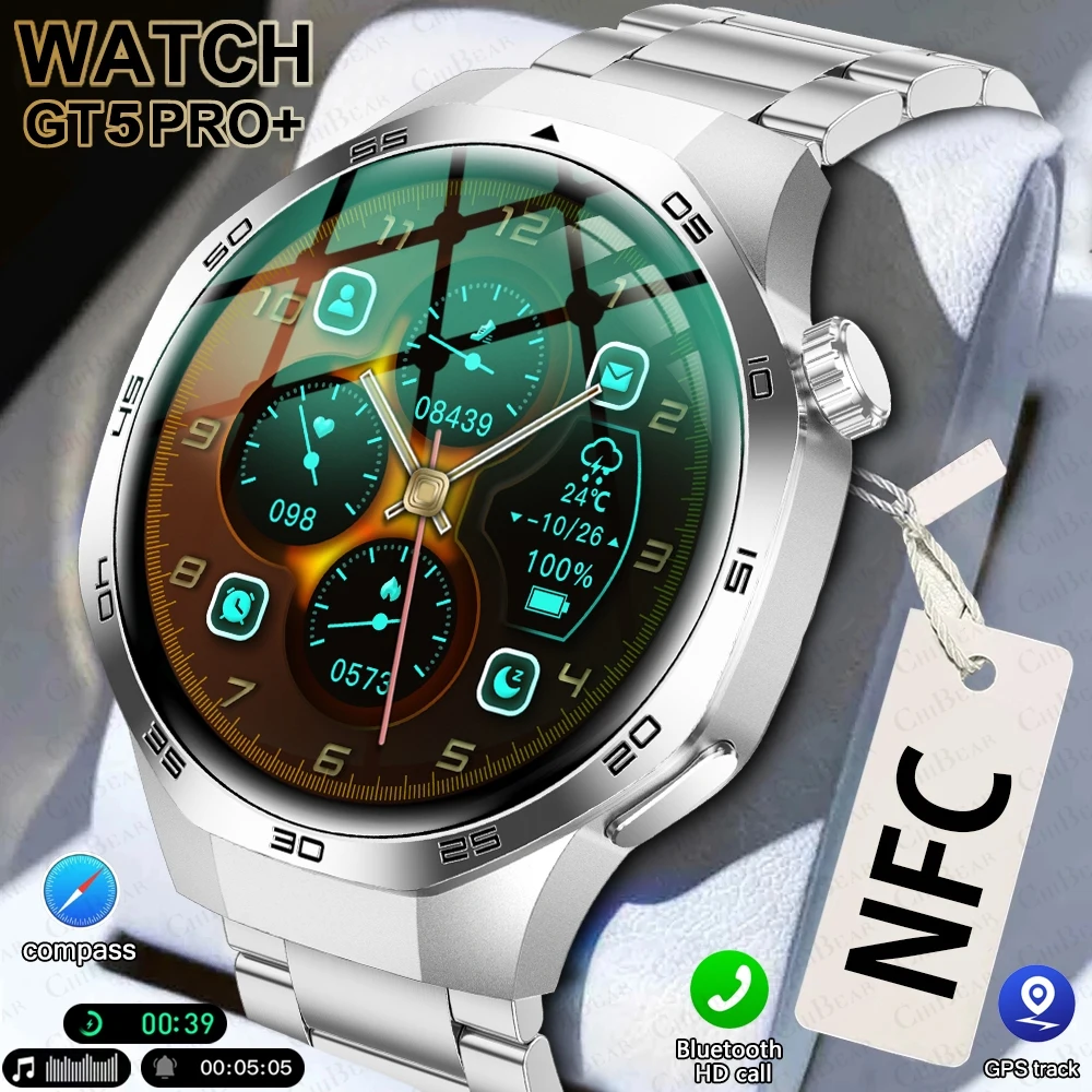 For Huawei WATCH5 PRO Smart Watch Men Watch 4 Upgraded Edition Bluetooth Call GPS NFC Heart Rate Sport SmartWatch Women 2024 New
For Huawei WATCH5 PRO Smart Watch Men Watch 4 Upgraded Edition Bluetooth Call GPS NFC Heart Rate Sport SmartWatch Women 2024 New