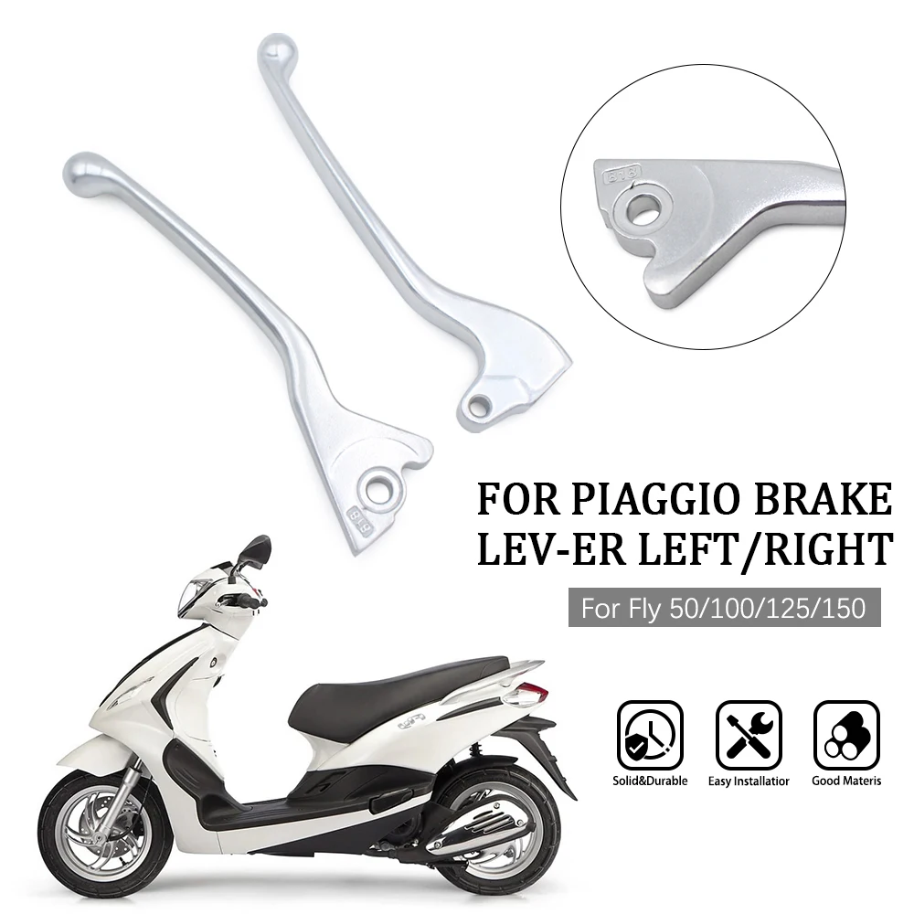 High quality aluminum with Silver finish FRONT BRAKE & CLUTCH LEVERS For Piaggio Fly 50 100 125 150
High quality aluminum with Silver finish FRONT BRAKE & CLUTCH LEVERS For Piaggio Fly 50 100 125 150