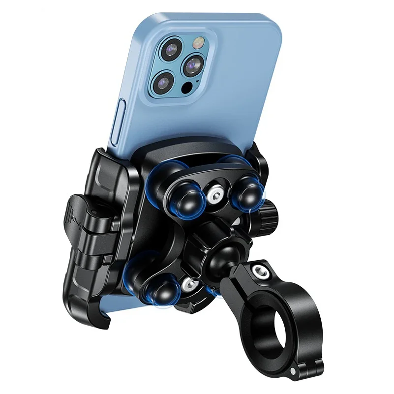 Motorcycle Bike Phone Holder Upgrade Anti Vibration Dual Clamp Handlebar or Mirror Fits Bar 0.87-1.25in Scooter Bike E-Scooters
Motorcycle Bike Phone Holder Upgrade Anti Vibration Dual Clamp Handlebar or Mirror Fits Bar 0.87-1.25in Scooter Bike E-Scooters