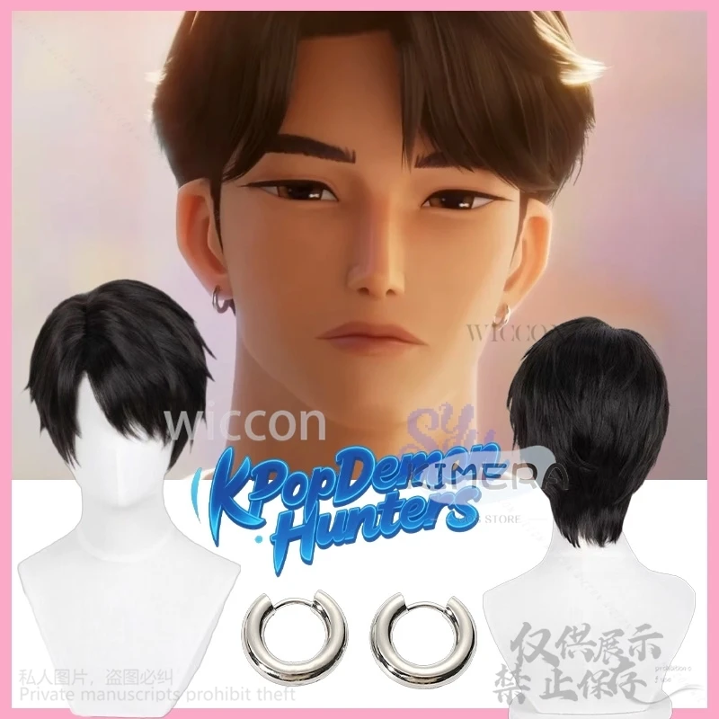 Джину Косплей Аниме Демон Сая Мальчик Корея Идол Короткие Прямые Волосы Для Красивого Мальчика Хэллоуин Вечеринка Термостойкие Индивидуальные 
Джину Косплей Аниме Демон Сая Мальчик Корея Идол Короткие Прямые Волосы Для Красивого Мальчика Хэллоуин Вечеринка Термостойкие Индивидуальные