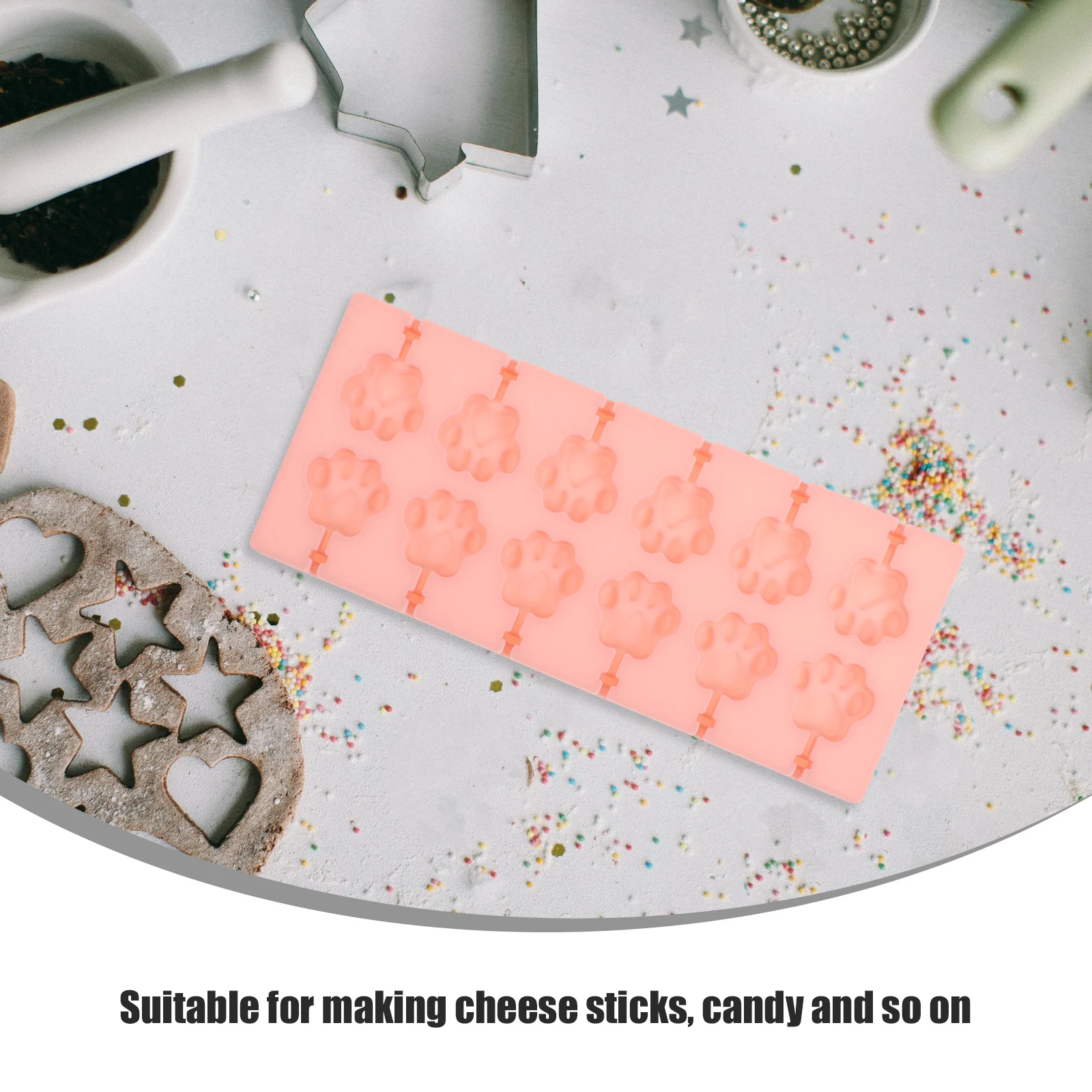 Mold Reusable Silicone Candy Molds Flexible Treat Chocolate Paw Print Baking Nonstick Kitchen Pastry Tools Homemade
Mold Reusable Silicone Candy Molds Flexible Treat Chocolate Paw Print Baking Nonstick Kitchen Pastry Tools Homemade