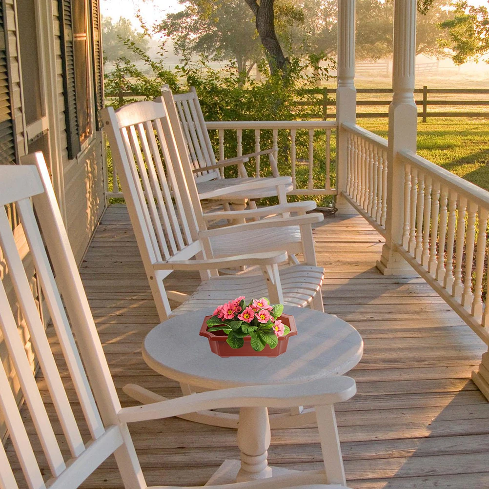 5pcs Succulent Bonsai Pots Plastic Flower Planters With Drainage Holes Simple Design Garden Home Office Decor Pot Container
5pcs Succulent Bonsai Pots Plastic Flower Planters With Drainage Holes Simple Design Garden Home Office Decor Pot Container