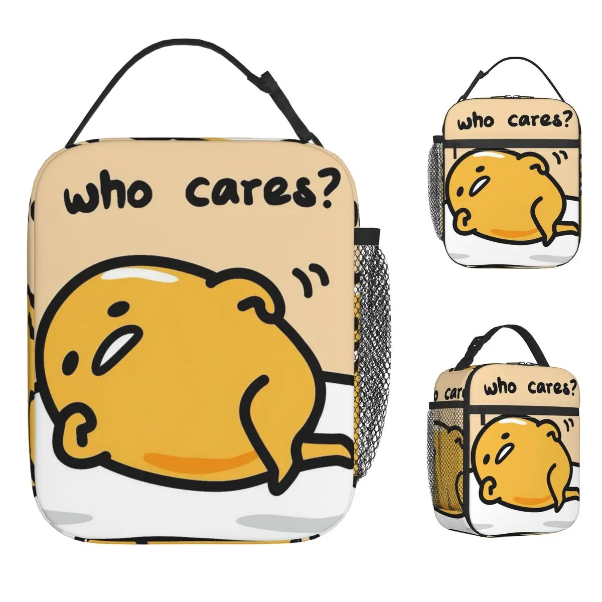 Lazy Egg Gudetama Сумка для обеда Досуг Ланч-бокс Дорожная удобная сумка для еды для девочек Оксфордская сумка-холодильник с графическим дизайном
Lazy Egg Gudetama Сумка для обеда Досуг Ланч-бокс Дорожная удобная сумка для еды для девочек Оксфордская сумка-холодильник с графическим дизайном