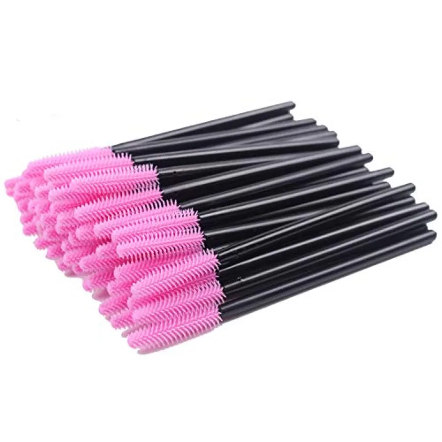 Pack of 100 One-Off Disposable Silicone Eyelash Mascara Brushes Wands Applicator Eyebrow Brush Makeup Tool Set for Makeup Salon
Pack of 100 One-Off Disposable Silicone Eyelash Mascara Brushes Wands Applicator Eyebrow Brush Makeup Tool Set for Makeup Salon