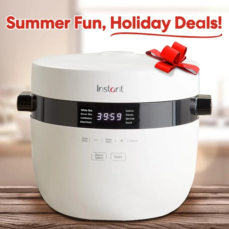Multifunctional rice and grain cooker with carbon reduction technology and 8 cooking presets
Multifunctional rice and grain cooker with carbon reduction technology and 8 cooking presets
