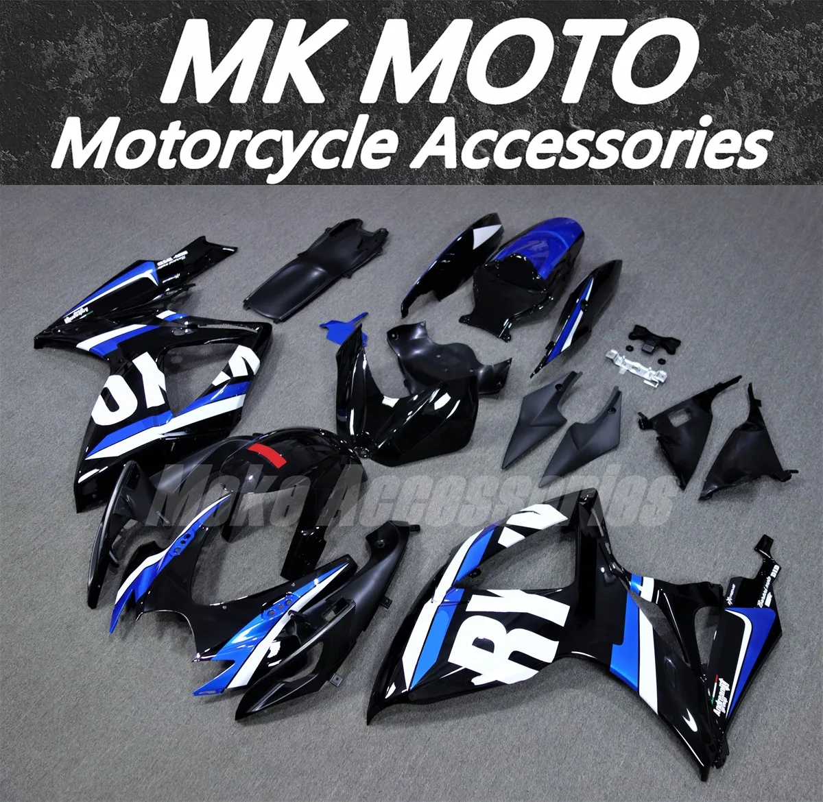 Motorcycle Bodywork Set For gsxr600/750 2006-2007 Fairings Kit Fit High Quality ABS Injection New Blue Black White
Motorcycle Bodywork Set For gsxr600/750 2006-2007 Fairings Kit Fit High Quality ABS Injection New Blue Black White