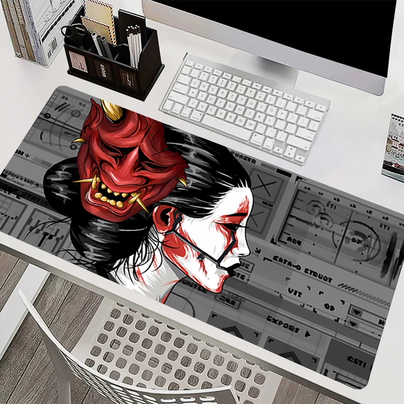 Anime Mouse Pads Gamer Notebook Keyboard Desk Mat Carpet Rubber Gaming Accessories Devil Oni Mask Mousepads Popular Desk Decor
Anime Mouse Pads Gamer Notebook Keyboard Desk Mat Carpet Rubber Gaming Accessories Devil Oni Mask Mousepads Popular Desk Decor