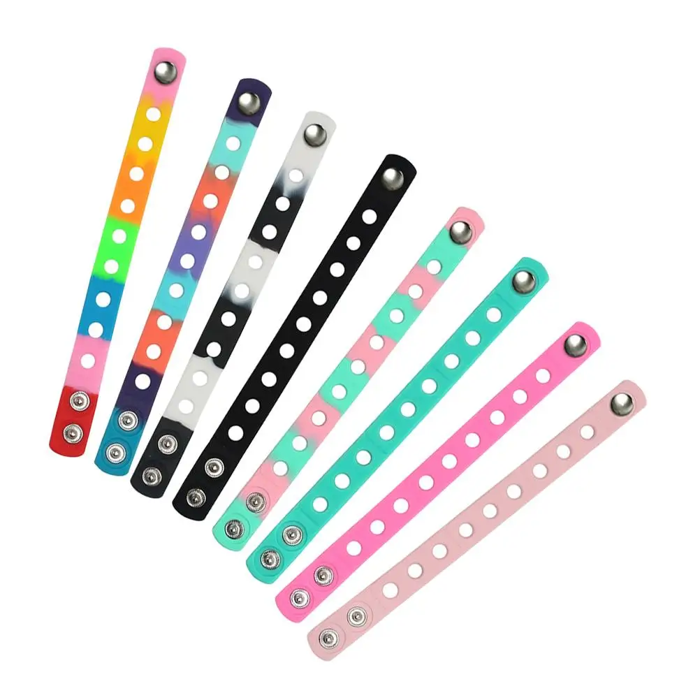 8 Pcs Silicone Bracelet Neon Jelly Bracelets Glow Sticks Bulk UV Stickers High Elasticity Wristbands Universal Men Women
8 Pcs Silicone Bracelet Neon Jelly Bracelets Glow Sticks Bulk UV Stickers High Elasticity Wristbands Universal Men Women