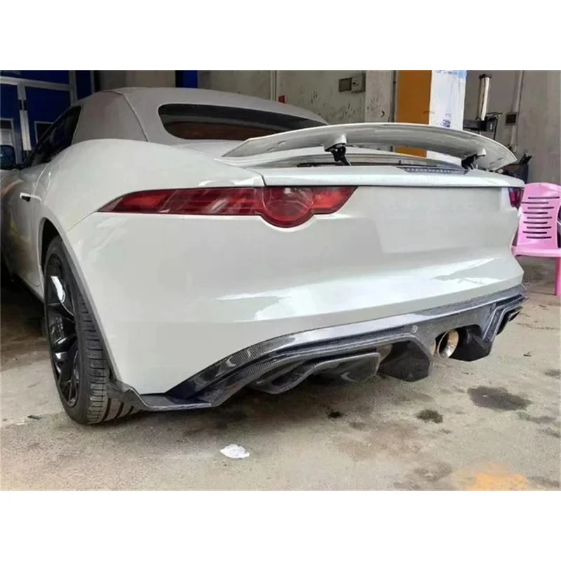 Factory Hot Sale Dry Carbon Fiber Body Kit Front Lip Side Skirt Rear Diffuser Exterior Trim Parts Fit F-Type
Factory Hot Sale Dry Carbon Fiber Body Kit Front Lip Side Skirt Rear Diffuser Exterior Trim Parts Fit F-Type
