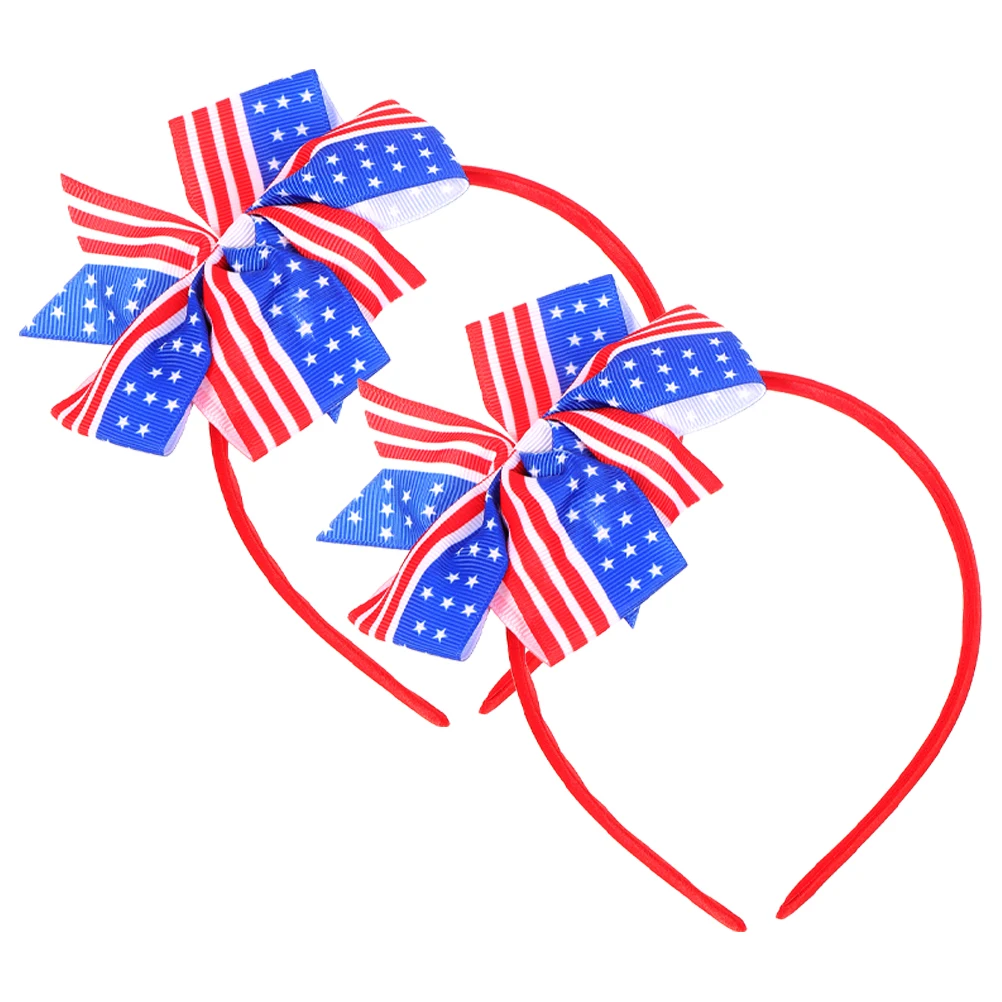 2Pcs AmericanFlagHeadb PatrioticAccessories GirlsHair IndependenceDaySupplies KidsBows ComfortableFit
2Pcs AmericanFlagHeadb PatrioticAccessories GirlsHair IndependenceDaySupplies KidsBows ComfortableFit