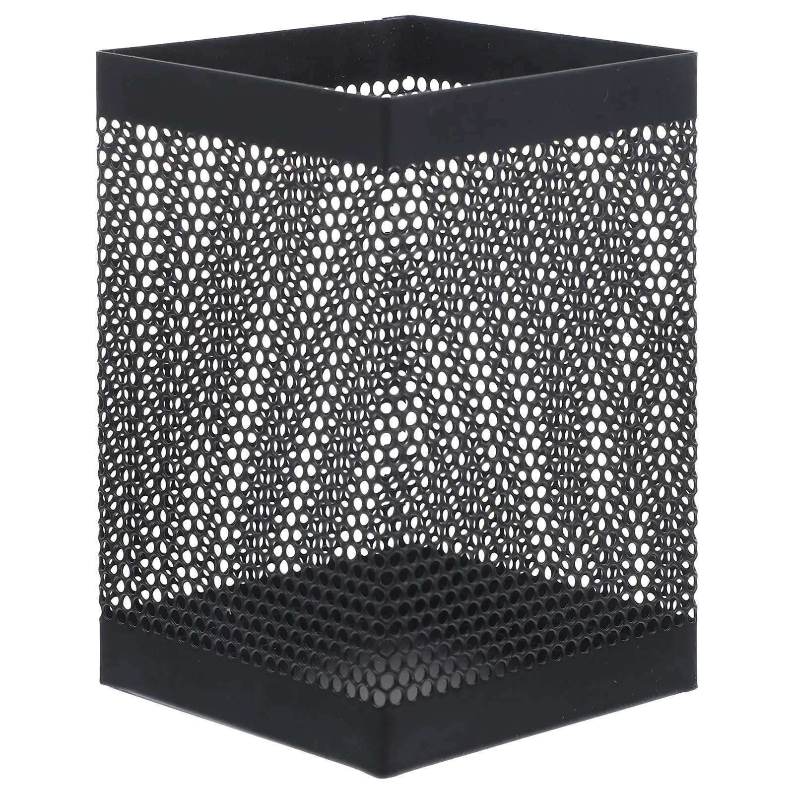 Fashionable Metal Pen Bucket Mesh Surface Non Slip Edge Smooth Finish Desk Organizer for Office Bedroom Study Nightstand
Fashionable Metal Pen Bucket Mesh Surface Non Slip Edge Smooth Finish Desk Organizer for Office Bedroom Study Nightstand
