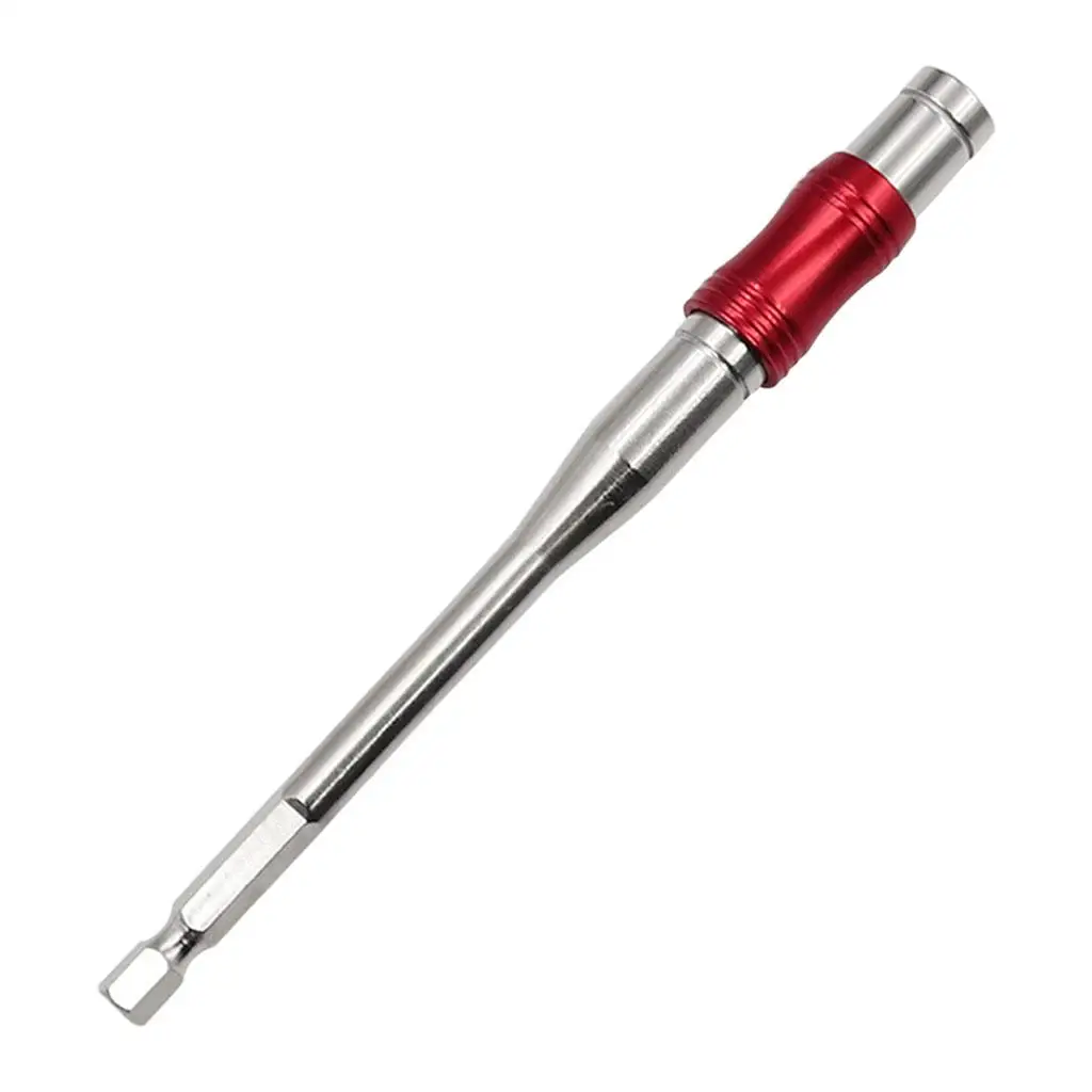Magnetic Screwdriver Bit Holder Quick Change Swivel 145mm Flexible Impact Extension Rod Steel Accessory for Tight Spaces Corner
Magnetic Screwdriver Bit Holder Quick Change Swivel 145mm Flexible Impact Extension Rod Steel Accessory for Tight Spaces Corner
