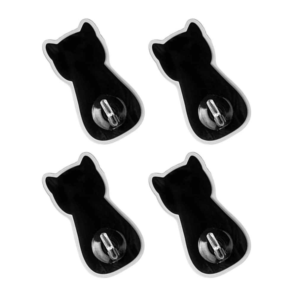 4 Pcs Cat Wall Hooks Creative Acrylic Key Holder Adhesive Storage Hooks for Bathroom Kitchen Bedroom Hanging Clothes Coats Hats
4 Pcs Cat Wall Hooks Creative Acrylic Key Holder Adhesive Storage Hooks for Bathroom Kitchen Bedroom Hanging Clothes Coats Hats