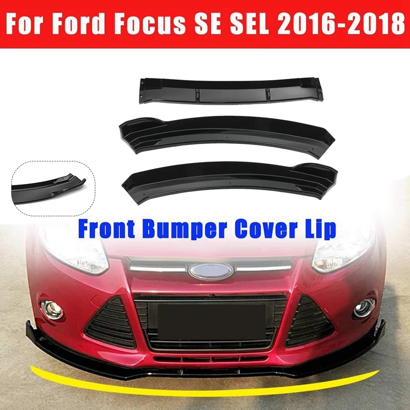 3 шт./комплект, сплиттер для переднего бампера автомобиля Ford Focus SE SEL 2012-2018
3 шт./комплект, сплиттер для переднего бампера автомобиля Ford Focus SE SEL 2012-2018