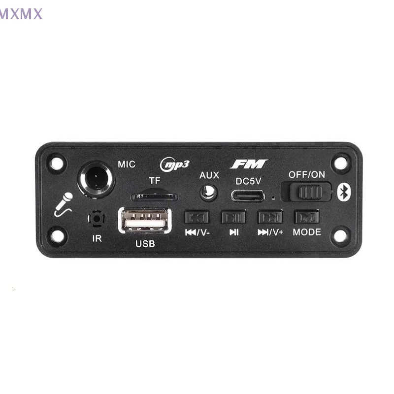 1 Set 2*3W/5W Amplifier Audio Player Bluetooth MP3 Decoder Board 5V DIY MP3 Player Car FM Radio Module TF USB Mic Record Call
1 Set 2*3W/5W Amplifier Audio Player Bluetooth MP3 Decoder Board 5V DIY MP3 Player Car FM Radio Module TF USB Mic Record Call