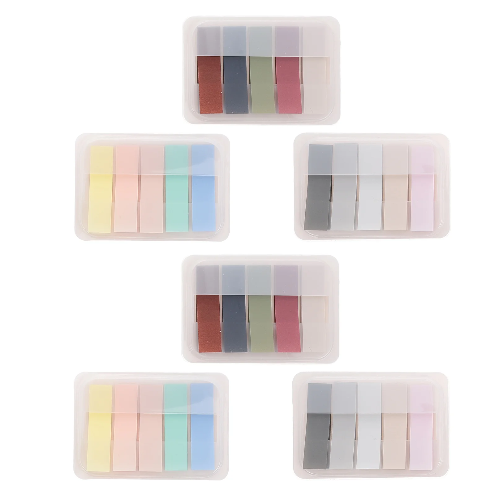 6pcs Memo Notepads Small Adhesive Colored Paper Stickers Memorandum Office Portable Lightweight Storage
6pcs Memo Notepads Small Adhesive Colored Paper Stickers Memorandum Office Portable Lightweight Storage