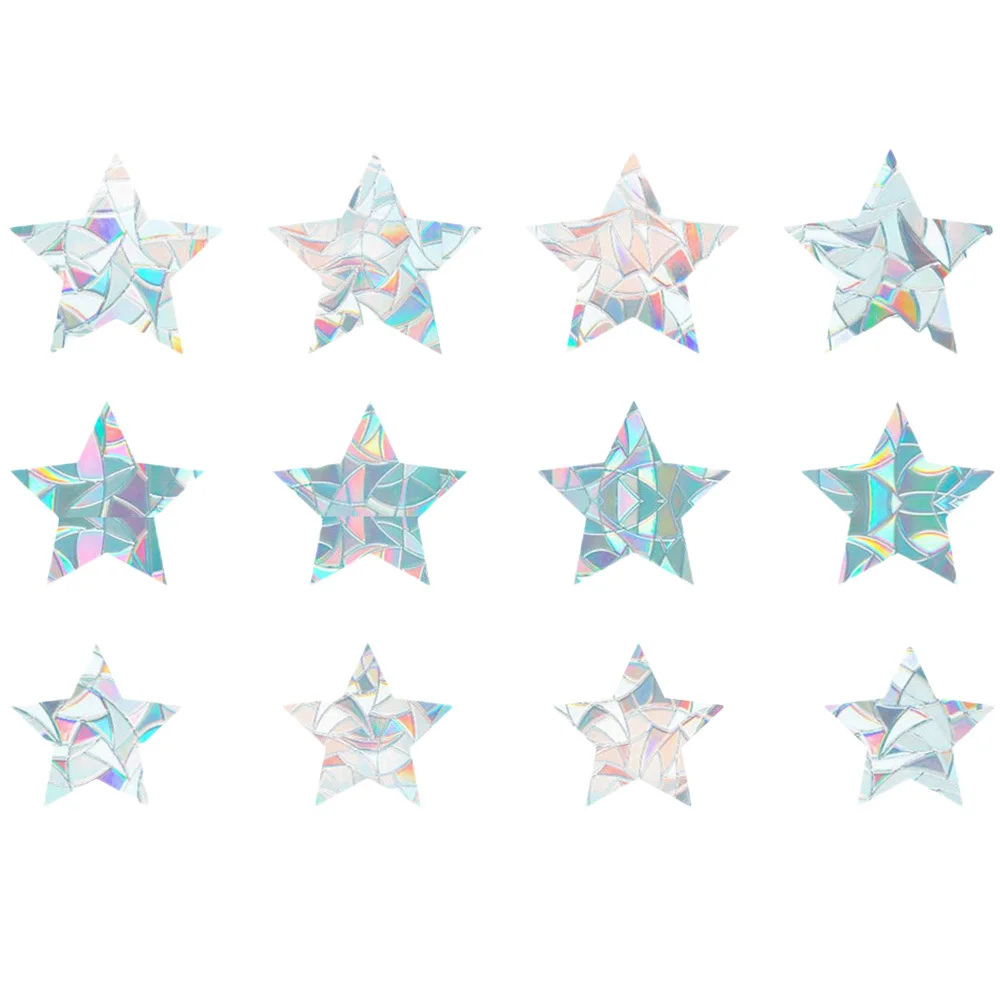 12Pcs Anti Collision Window Cling Stickers Protect Birds Sunlight Reflective Decals for Home Office Bedroom Window Decoration
12Pcs Anti Collision Window Cling Stickers Protect Birds Sunlight Reflective Decals for Home Office Bedroom Window Decoration