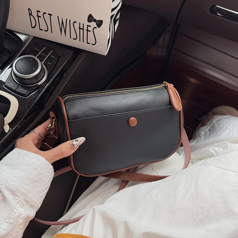 Simple Solid Color PU Leather Crossbody Bags for Women Casual Small Messenger Bags Lady Shopping Phone Purse Zipper Shoulder Bag
Simple Solid Color PU Leather Crossbody Bags for Women Casual Small Messenger Bags Lady Shopping Phone Purse Zipper Shoulder Bag