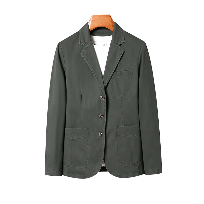 Men's Suit Jacket Elegant Cotton Fashion Business British Style Casual Suit Three Button Cotton Casual Clothes Single West Coat
Men's Suit Jacket Elegant Cotton Fashion Business British Style Casual Suit Three Button Cotton Casual Clothes Single West Coat