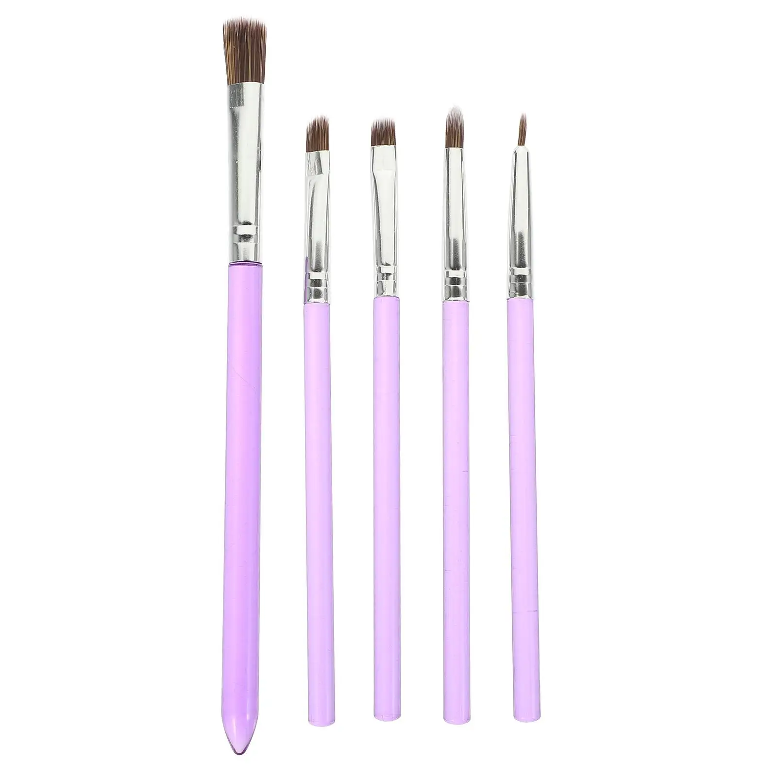 5Pcs Cake Brushes Decorating Tools Plastic Nylon Thin Tools Supplies Fondant Watercolor Dessert Painting Accessory
5Pcs Cake Brushes Decorating Tools Plastic Nylon Thin Tools Supplies Fondant Watercolor Dessert Painting Accessory