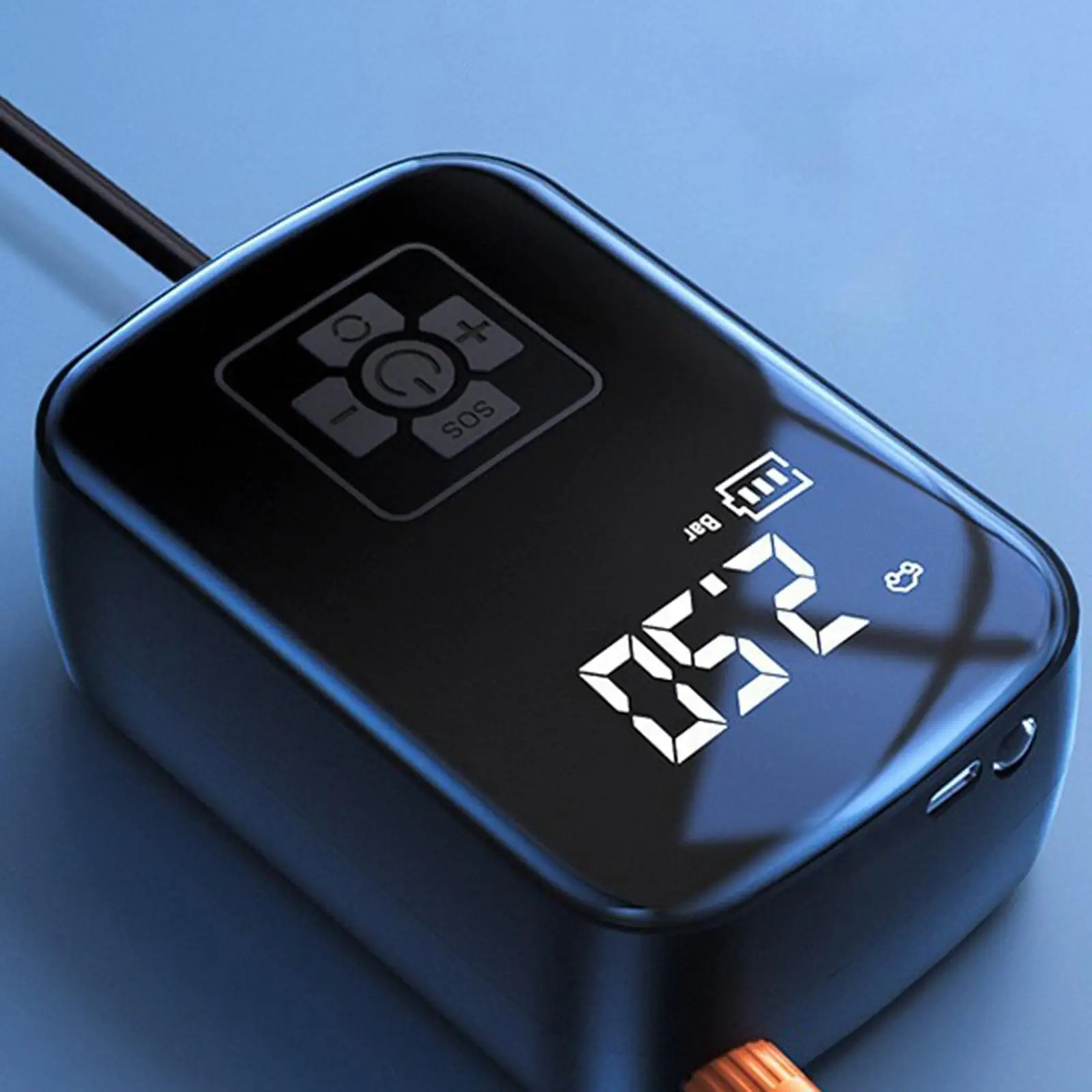 Car Air Pump Cordless Fast Inflation Vehicles Inflatable Pump Electric Tyre Inflator Pump for Cars Wheel Ball
Car Air Pump Cordless Fast Inflation Vehicles Inflatable Pump Electric Tyre Inflator Pump for Cars Wheel Ball