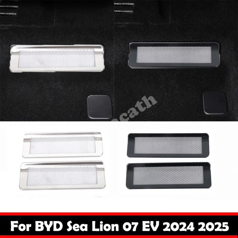 For BYD Sealion 7 Sea lion 07 EV 2024 2025 2026 Interior Accessories Under Seat Floor AC Air Conditioner AC Vent Outlet Cover
For BYD Sealion 7 Sea lion 07 EV 2024 2025 2026 Interior Accessories Under Seat Floor AC Air Conditioner AC Vent Outlet Cover