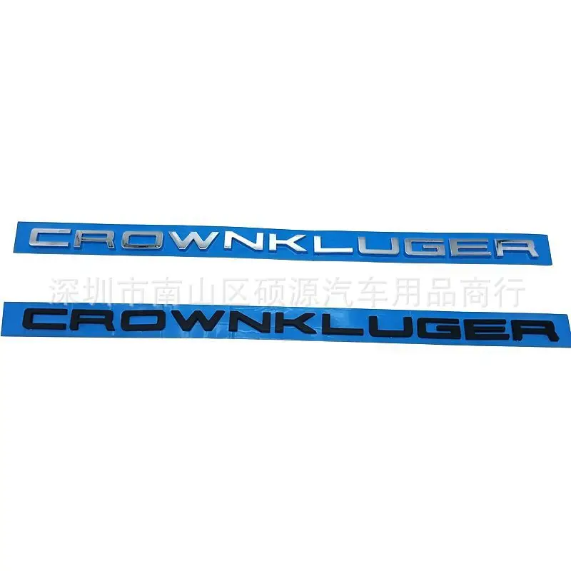 Suitable for Crown Land CroWNKLUGER English letter car logo, trunk logo, letter car logo sticker emblem car stickers
Suitable for Crown Land CroWNKLUGER English letter car logo, trunk logo, letter car logo sticker emblem car stickers