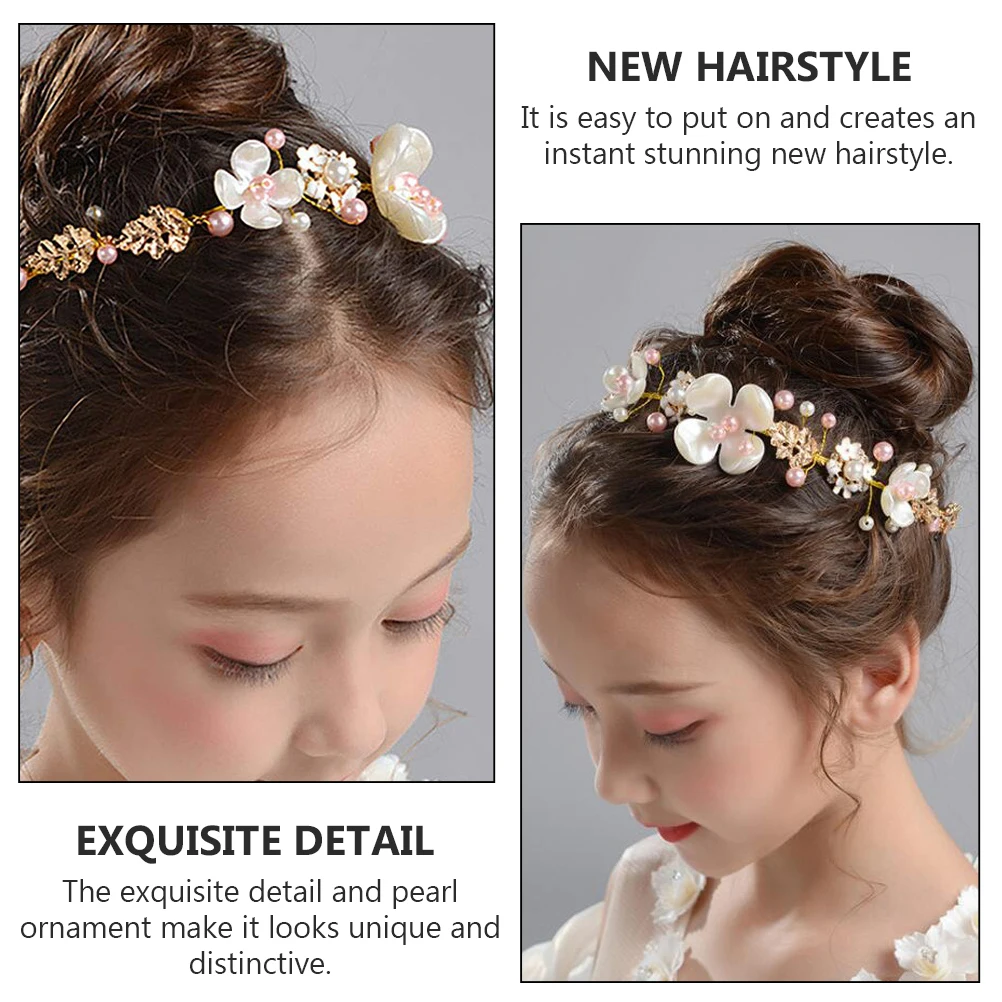 1pc Princess Crown Pearl Hair Hoop Elegant Headdress Girl Hairband Bride Flower Hairstyle Decor Tools Accessories Little Girl
1pc Princess Crown Pearl Hair Hoop Elegant Headdress Girl Hairband Bride Flower Hairstyle Decor Tools Accessories Little Girl