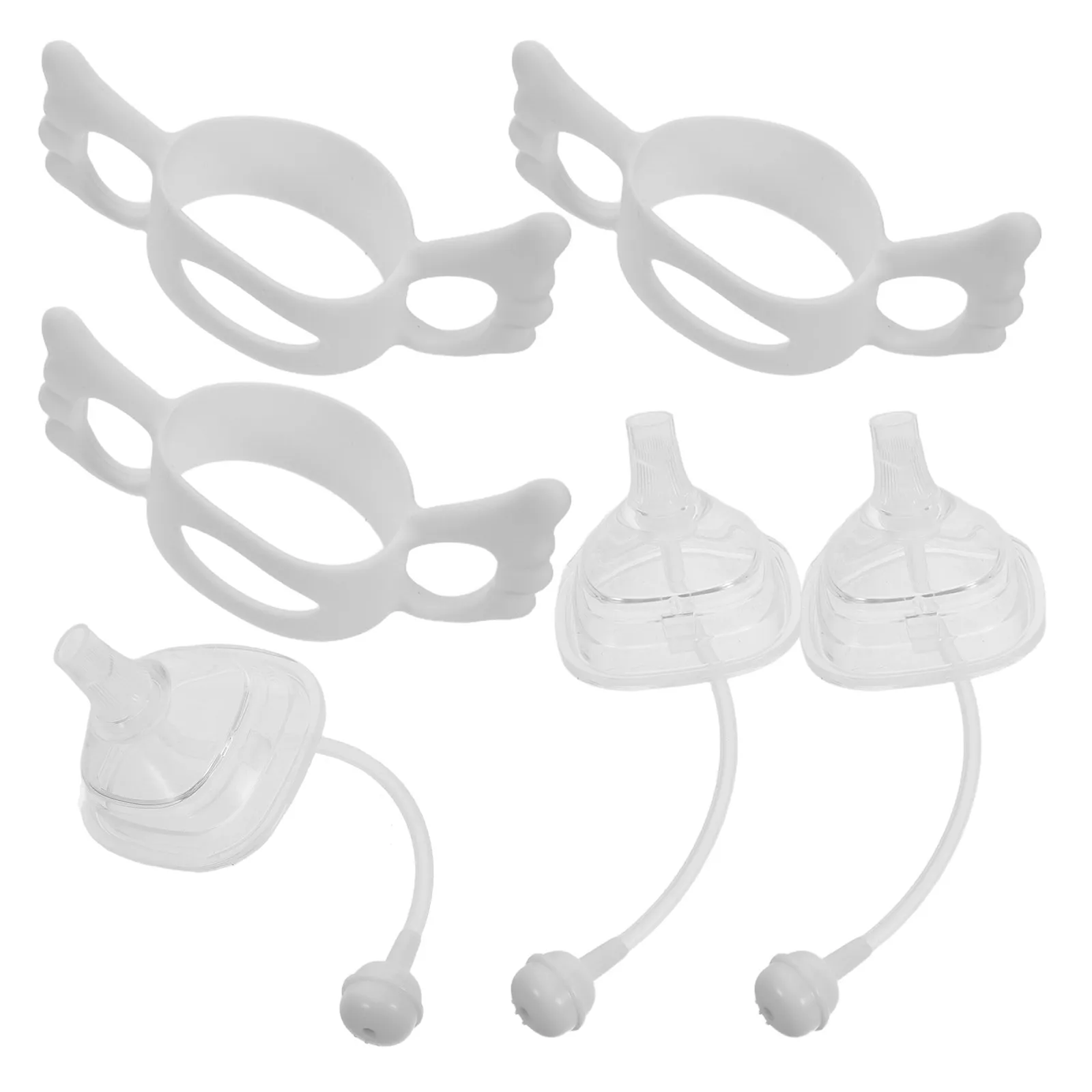 1Set Sippy Cup Conversion Kit Silicone Bottle Sleeves Removable Handles Sippy Spout Nipples for Baby Bottle Transition Toddler
1Set Sippy Cup Conversion Kit Silicone Bottle Sleeves Removable Handles Sippy Spout Nipples for Baby Bottle Transition Toddler