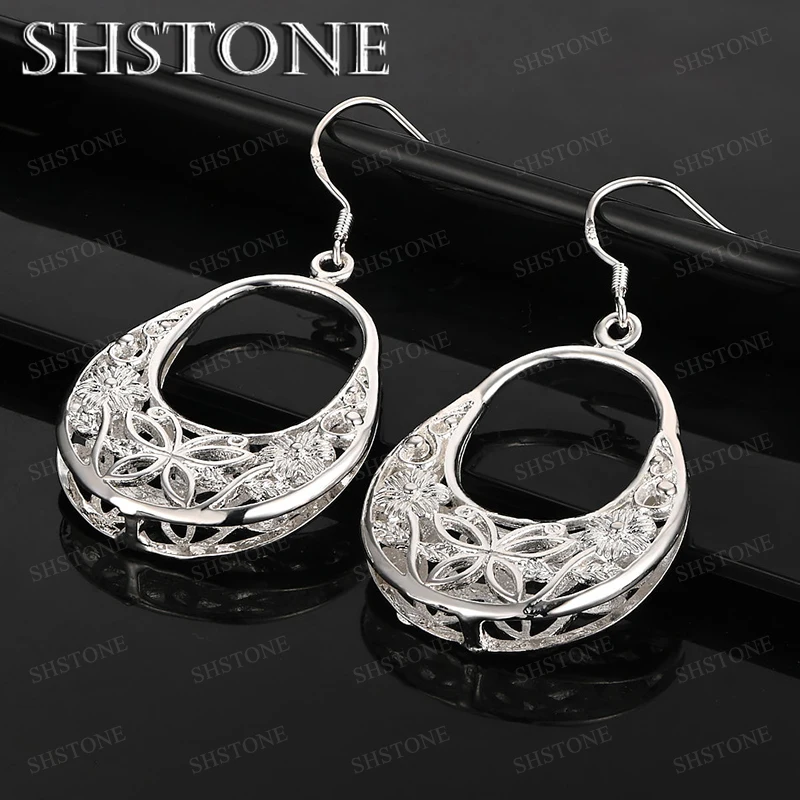 Fashion Charm Drop Earring 925 Sterling Silver Luxury Jewelry Women Romantic Wedding Engagement Party Delicate Gift Accessories
Fashion Charm Drop Earring 925 Sterling Silver Luxury Jewelry Women Romantic Wedding Engagement Party Delicate Gift Accessories