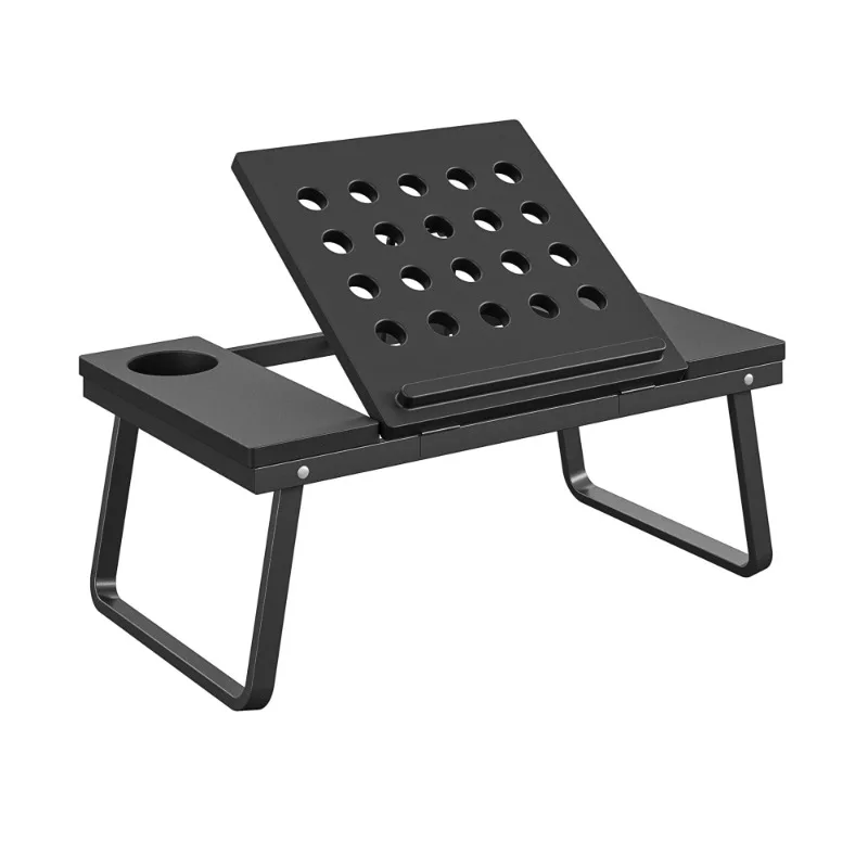 Folding Lap Desk, Adjustable Laptop Tray, Multipurpose Table for Writing or Reading w/ Phone Holder & Cup Holder, Black
Folding Lap Desk, Adjustable Laptop Tray, Multipurpose Table for Writing or Reading w/ Phone Holder & Cup Holder, Black