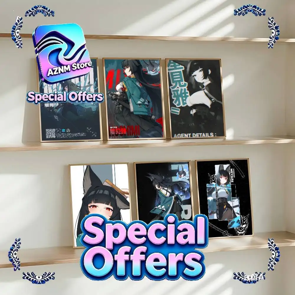 Постер-стикер Hoshimi Miyabi Z-Zenless Zone Zero из водонепроницаемой бумаги для кофейни, бара, эстетичного декора стен
Постер-стикер Hoshimi Miyabi Z-Zenless Zone Zero из водонепроницаемой бумаги для кофейни, бара, эстетичного декора стен