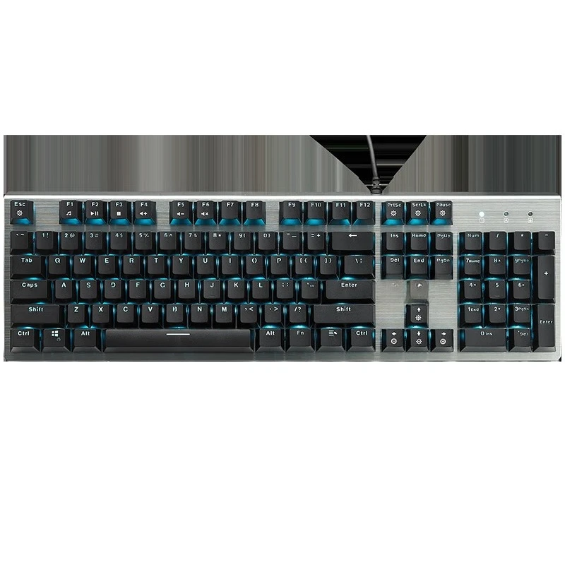 V530 game, mechanical keyboard, computer office, wired keyboard, mixed light effect
V530 game, mechanical keyboard, computer office, wired keyboard, mixed light effect