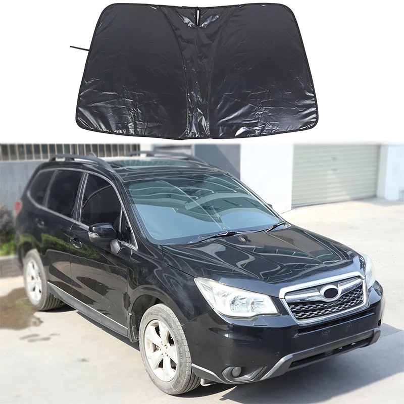 For Subaru Forester 2013-2018 front glass sunshade summer defense, UV rays, high temperature, black 1pcs (memory wire model)
For Subaru Forester 2013-2018 front glass sunshade summer defense, UV rays, high temperature, black 1pcs (memory wire model)