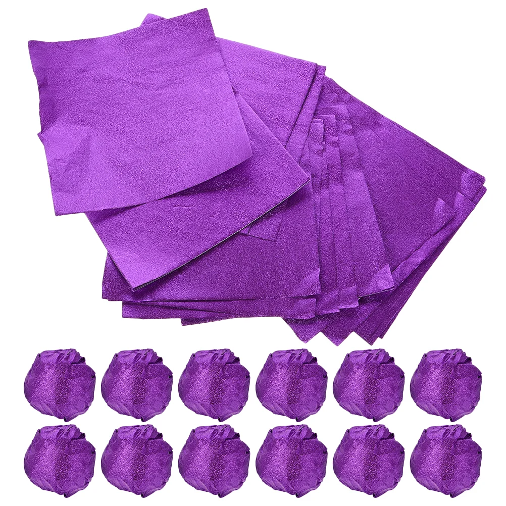 100 Pcs Candy Wrappers Wrapping Paper Chocolate Truffle Bars Popularity Foil Packaging Aluminum Precut
100 Pcs Candy Wrappers Wrapping Paper Chocolate Truffle Bars Popularity Foil Packaging Aluminum Precut
