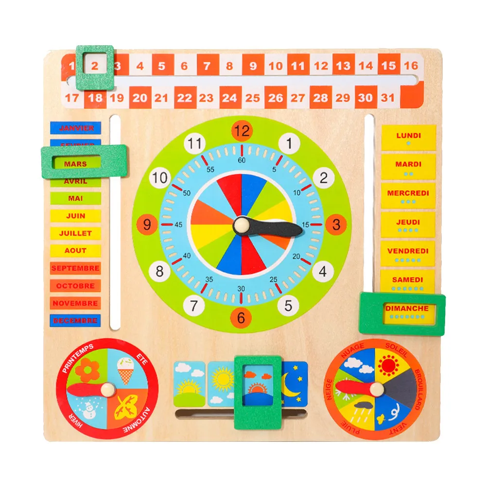 Wooden Clock Time Recognition Cognitive Educational Early Learning Creative Number Puzzle Teaching Aid for Kids Preschool
Wooden Clock Time Recognition Cognitive Educational Early Learning Creative Number Puzzle Teaching Aid for Kids Preschool