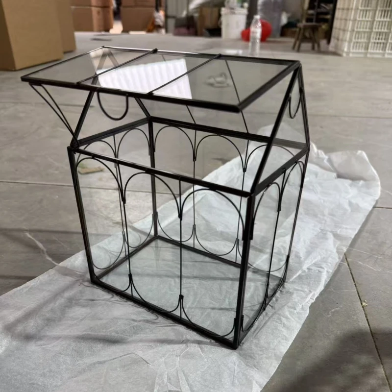 Creative transparent glass greenhouse, micro-landscape succulent plant vase
Creative transparent glass greenhouse, micro-landscape succulent plant vase