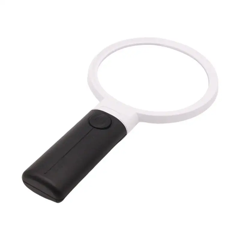 R9UF Stylish Magnifier Equipped with 4 LEDs Compact & Easy To Use Magnifier Upgrades for enhances visibilities In Low Light
R9UF Stylish Magnifier Equipped with 4 LEDs Compact & Easy To Use Magnifier Upgrades for enhances visibilities In Low Light