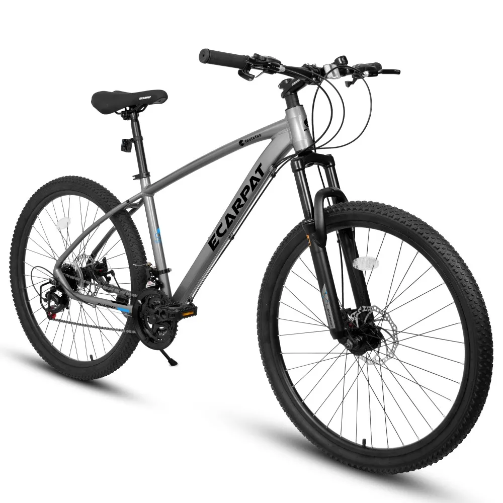 27.5 Inch Mountain Bike 21 Speed, Suspension Fork Disc Brake ALL Terrain Aluminum Frame Disc Brake
27.5 Inch Mountain Bike 21 Speed, Suspension Fork Disc Brake ALL Terrain Aluminum Frame Disc Brake