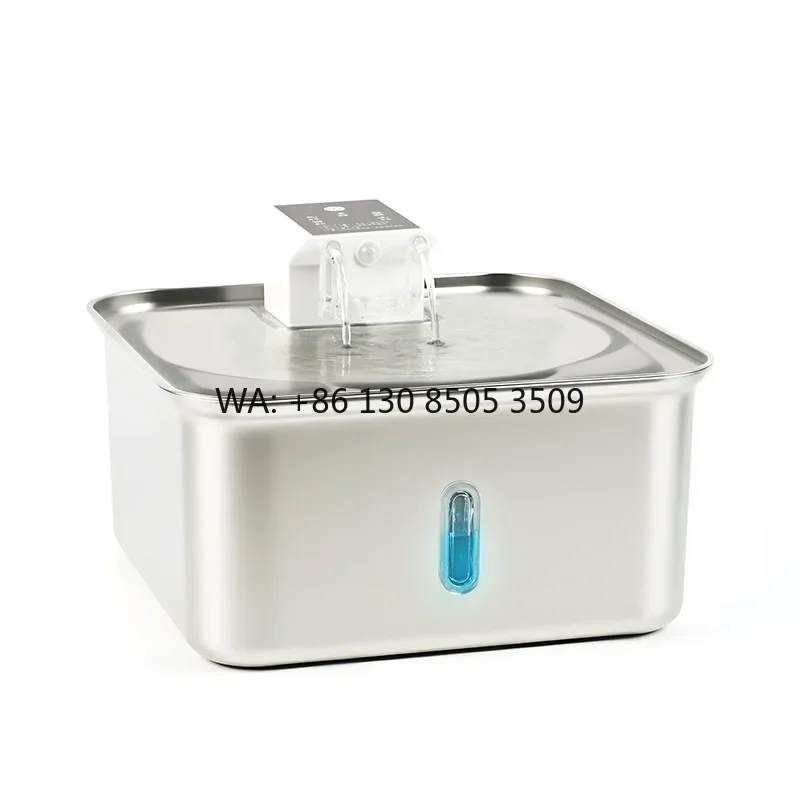 Large Capacity 7L All Stainless Steel Rechargeable Pet Water Dispenser Eco-Friendly Automatic Dog/Cat Bowl Solid Unplugged New
Large Capacity 7L All Stainless Steel Rechargeable Pet Water Dispenser Eco-Friendly Automatic Dog/Cat Bowl Solid Unplugged New