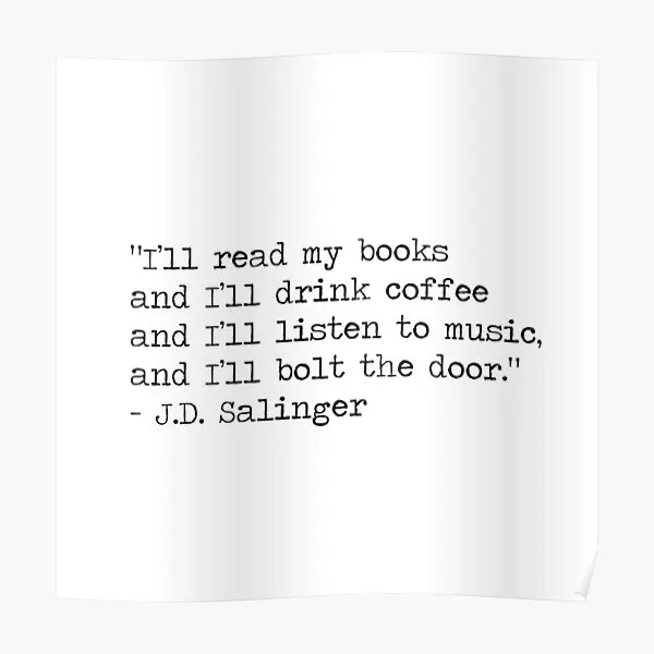 Настенный плакат J D Salinger, Декор, настенная живопись, Забавный принт, художественная роспись для комнаты, современное винтажное украшение для дома, без рамки
Настенный плакат J D Salinger, Декор, настенная живопись, Забавный принт, художественная роспись для комнаты, современное винтажное украшение для дома, без рамки